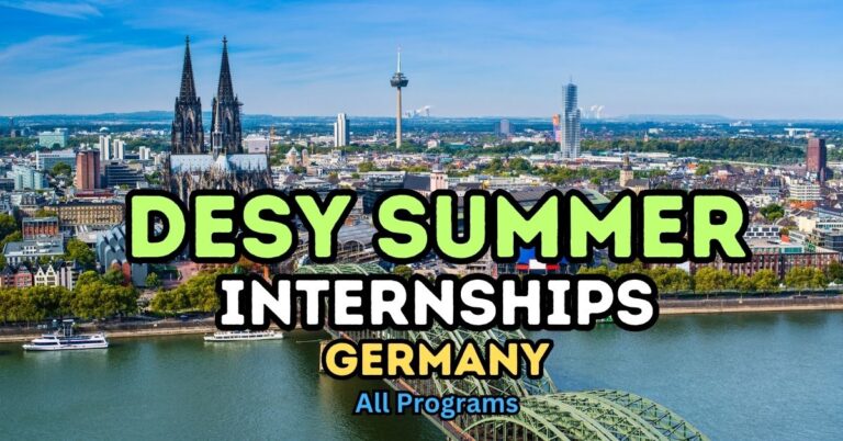 DESY Summer Internships (Student Program) in Germany offers undergraduate and graduate students the chance to gain hands-on experience in physics, engineering, and computer science. Participants join research projects at the Deutsches Elektronen-Synchrotron (DESY) labs, working with world-class scientists on cutting-edge experiments.