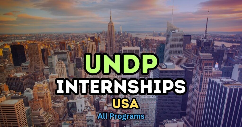 UNDP (United Nations Development Programme) internships FOR INTERNATIONAL STUDENTS provide students and recent graduates with practical exposure to global development challenges, equipping them with professional experience in policy, operations, and project implementation.