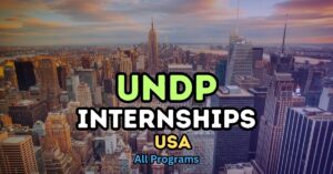 UNDP (United Nations Development Programme) internships FOR INTERNATIONAL STUDENTS provide students and recent graduates with practical exposure to global development challenges, equipping them with professional experience in policy, operations, and project implementation.