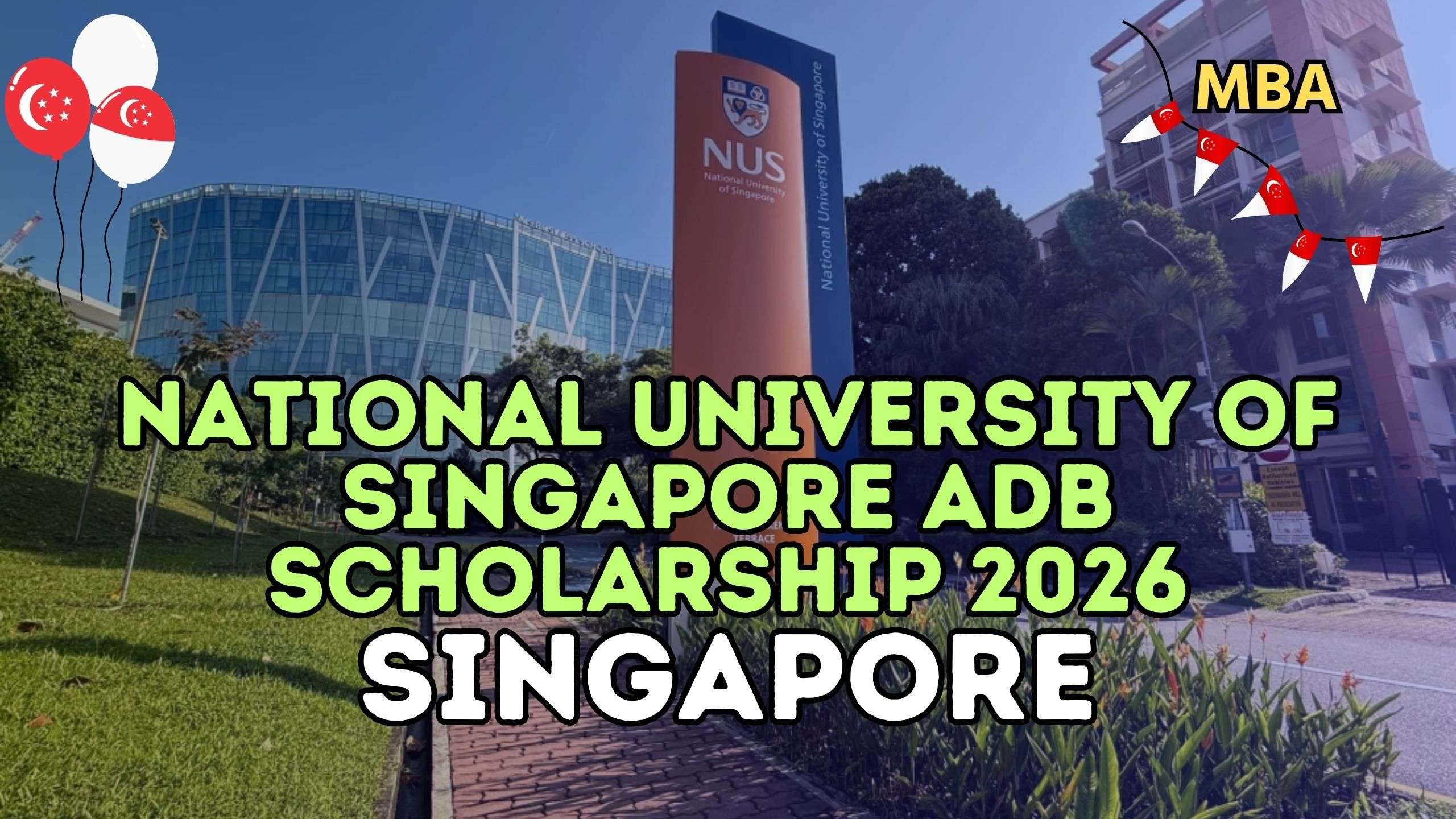 National University of Singapore ADB Scholarship 2026 in Singapore ...